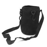 Maxbell Maxbell 2L Stainless Steel Sports Drink Water Bottle with Snap Hook + Black Soft Protector Cover Bag