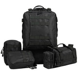 Maxbell Military Tactical Rucksack Molle Assault Backpack Bag for Hiking 65L Black