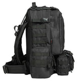 Maxbell Military Tactical Rucksack Molle Assault Backpack Bag for Hiking 65L Black