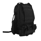 Maxbell Military Tactical Rucksack Molle Assault Backpack Bag for Hiking 65L Black