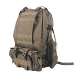 Maxbell Military Tactical Rucksack Molle Assault Backpack Bag for Hiking 65L Tan