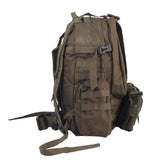 Maxbell Military Tactical Rucksack Molle Assault Backpack Bag for Hiking 65L Tan