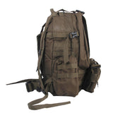 Maxbell Military Tactical Rucksack Molle Assault Backpack Bag for Hiking 65L Tan