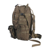 Maxbell Military Tactical Rucksack Molle Assault Backpack Bag for Hiking 65L Tan
