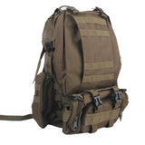 Maxbell Military Tactical Rucksack Molle Assault Backpack Bag for Hiking 65L Tan