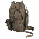 Maxbell Military Tactical Rucksack Molle Assault Backpack Bag for Hiking 65L Tan
