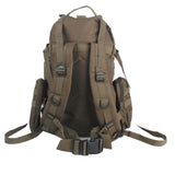Maxbell Military Tactical Rucksack Molle Assault Backpack Bag for Hiking 65L Tan
