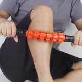 Maxbell Maxbell Gear Pattern Massager Stick Roller Body Muscle Therapy Massage Sports Athletics Tool 16.5 inch
