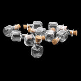 Maxbell 30pcs Mini Small Cork Stopper Glass Bottles Vials Jars Bottle DIY Craft Pendant