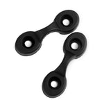 Maxbell 10x Loops Pad Eye Buckle + 4x Fixed Buckle Mooring Deck Fitting Kayak Boat