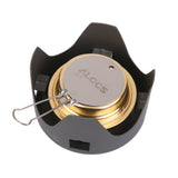 Maxbell Maxbell Stainless Steel Spirit Burner Alcohol Stove for Outdoor Camping Picnic