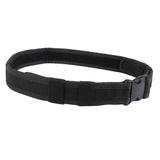 Maxbell Men's Adjustable Nylon Military Tactical Waistband Rescue Rigger Belt Black