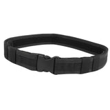 Maxbell Men's Adjustable Nylon Military Tactical Waistband Rescue Rigger Belt Black