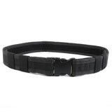 Maxbell Men's Adjustable Nylon Military Tactical Waistband Rescue Rigger Belt Black