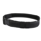 Maxbell Men's Adjustable Nylon Military Tactical Waistband Rescue Rigger Belt Black