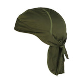 Maxbell Polyester Anti-UV Wrap Tie Bandana Hat Pirate Scarf for Riding Army Green