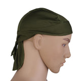 Maxbell Polyester Anti-UV Wrap Tie Bandana Hat Pirate Scarf for Riding Army Green
