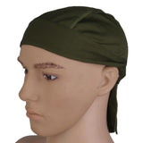 Maxbell Polyester Anti-UV Wrap Tie Bandana Hat Pirate Scarf for Riding Army Green