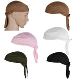 Maxbell Polyester Anti-UV Wrap Tie Bandana Hat Pirate Scarf for Riding Army Green