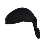 Maxbell Polyester Anti-UV Wrap Tie Bandana Hat Pirate Scarf For Riding Camping Cycling Biking Headband Head Scarf Black - Aladdin Shoppers