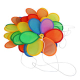 Maxbell Flower Windmill Wind Spinner Tent Garden Decoration Multi Colors 8Pcs
