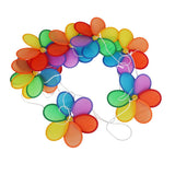 Maxbell Flower Windmill Wind Spinner Tent Garden Decoration Multi Colors 8Pcs