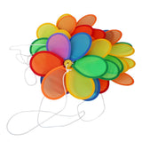 Maxbell Flower Windmill Wind Spinner Tent Garden Decoration Multi Colors 8Pcs