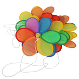 Maxbell Flower Windmill Wind Spinner Tent Garden Decoration Multi Colors 8Pcs