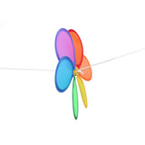 Maxbell Flower Windmill Wind Spinner Tent Garden Decoration Multi Colors 8Pcs
