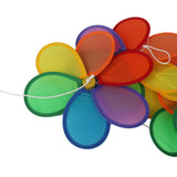 Maxbell Flower Windmill Wind Spinner Tent Garden Decoration Multi Colors 8Pcs