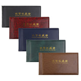 Maxbell 2 Pieces Penny Money Pocket Storage Coin Album Collection 60 Holders