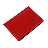Maxbell Mini Penny Money Pocket Storage Coin Album Book 120 Holders Collection Red