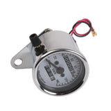 Maxbell 12V Tachometer Gauge & Dual Meter Odometer Speedometer for Car Auto Motorcycle
