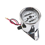 Maxbell 12V Tachometer Gauge & Dual Meter Odometer Speedometer for Car Auto Motorcycle