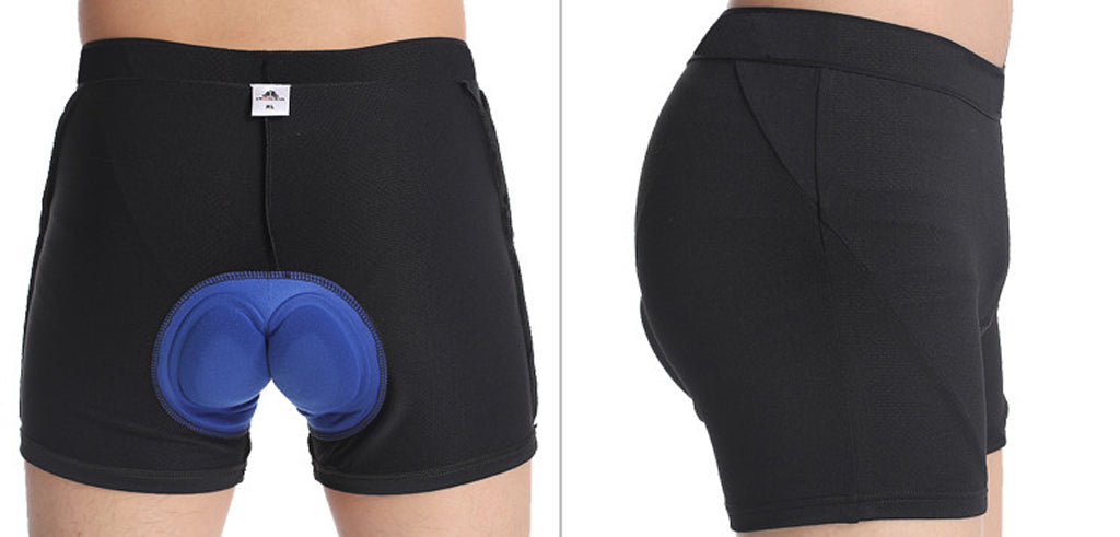 Maxbell Maxbell Men's Cycling Riding Underwear Gel 3D Padded Bike Bicycle Shorts Pants XL