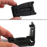 Maxbell 10 Military Backpack Molle Webbing Connecting Clips & 5 Elastic Cord Buckles