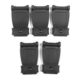 Maxbell 10 Military Backpack Molle Webbing Connecting Clips & 5 Elastic Cord Buckles