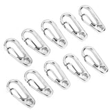 Maxbell 20x Outdoor Camping Carabiner Keychain Clip Snap Split Spring Lock Buckles