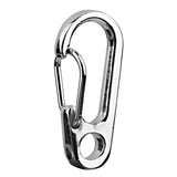 Maxbell 20x Outdoor Camping Carabiner Keychain Clip Snap Split Spring Lock Buckles