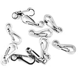Maxbell 20x Outdoor Camping Carabiner Keychain Clip Snap Split Spring Lock Buckles