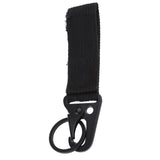 Maxbell 2pcs Tactical Molle Hanging Belt Carabiner Clip Hook Webbing Buckle Strap