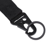 Maxbell 2pcs Tactical Molle Hanging Belt Carabiner Clip Hook Webbing Buckle Strap