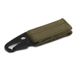 Maxbell 2pcs Tactical Molle Hanging Belt Carabiner Clip Hook Webbing Buckle Strap