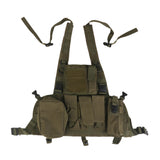 Maxbell Tactical Combat Molle Assault Military Army Airsoft SWAT Vest - Army Green