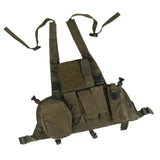 Maxbell Tactical Combat Molle Assault Military Army Airsoft SWAT Vest - Army Green
