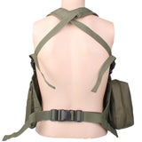 Maxbell Tactical Combat Molle Assault Military Army Airsoft SWAT Vest - Army Green