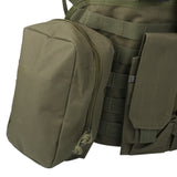 Maxbell Tactical Combat Molle Assault Military Army Airsoft SWAT Vest - Army Green