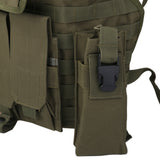 Maxbell Tactical Combat Molle Assault Military Army Airsoft SWAT Vest - Army Green