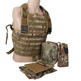 Maxbell Tactical Combat Molle Assault Military Army Airsoft SWAT Vest - CP Camo