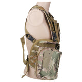 Maxbell Tactical Combat Molle Assault Military Army Airsoft SWAT Vest - CP Camo
